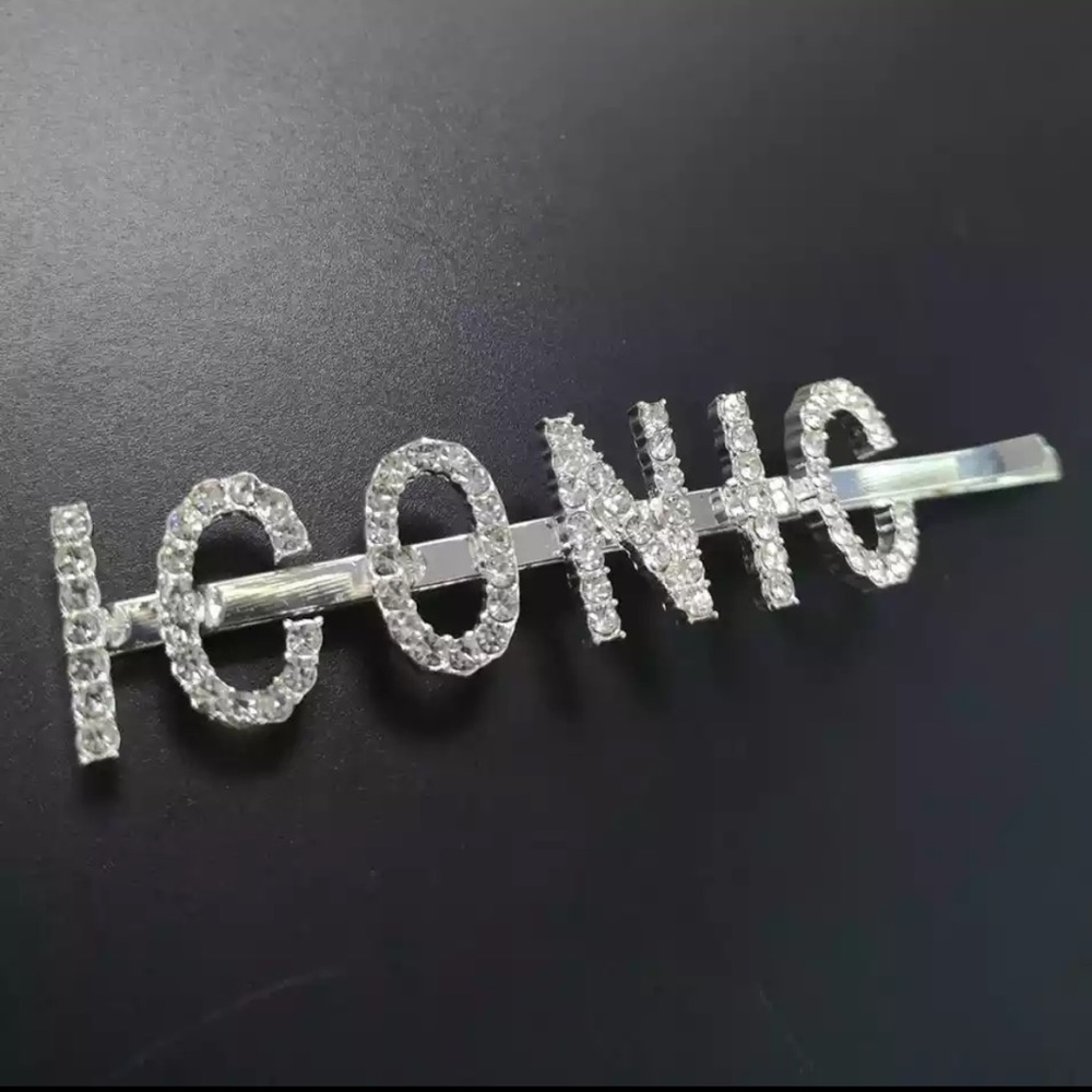 New Bling Rhinestone Hair Clip/ Barrette-ICONIC